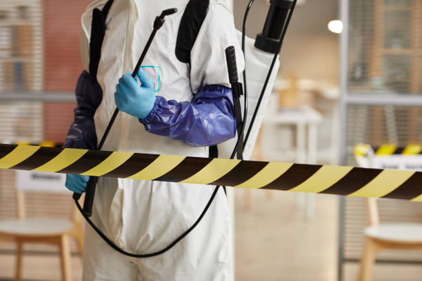 Professional Unattended Death Cleanup technician working in Midfield, TX
